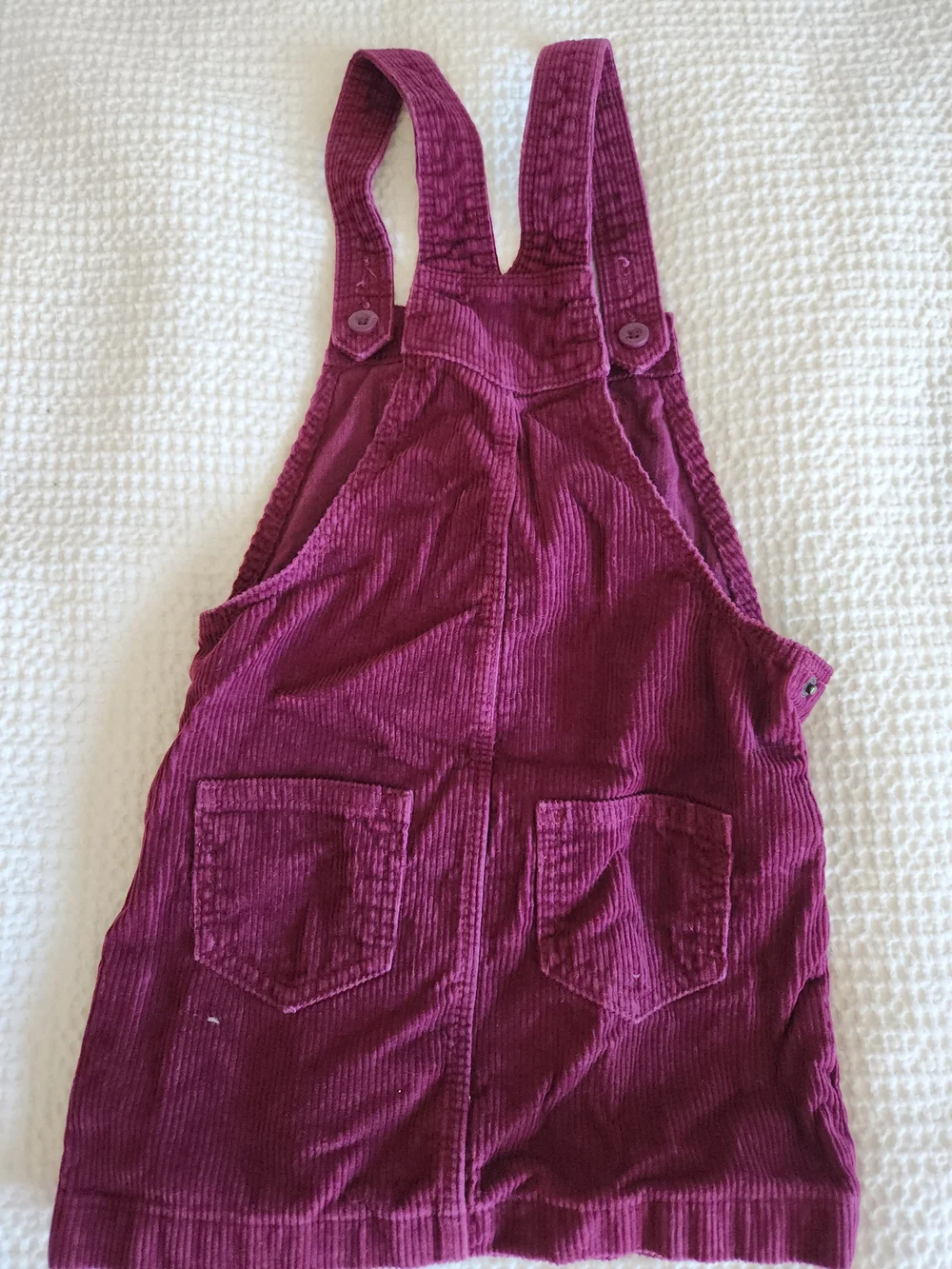 GAP Baby Toddler Burgundy Corduroy Overalls